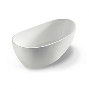EVA GLOSS WHITE FREESTANDING BATHTUB