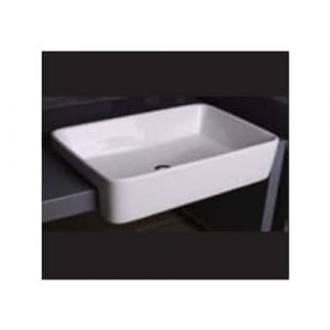 LEENA Semi-Recess Square Basin