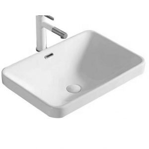 NERO Semi-Inset Rectangular Basin