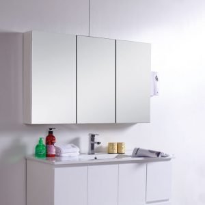 GLOSS WHITE 1200 SHAVING CABINET