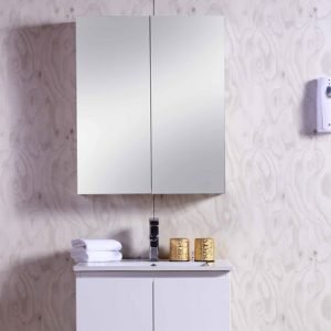 GLOSS WHITE 600 SHAVING CABINET