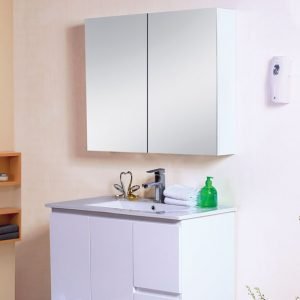 GLOSS WHITE 900 SHAVING CABINET