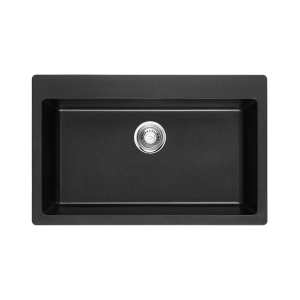 ARIES BLACK GRANITE SINK  790X500X250MM