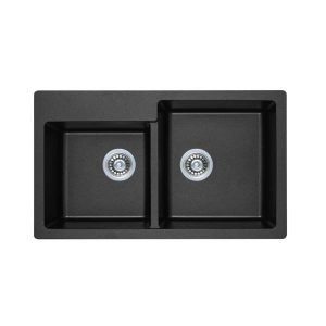 ARIES BLACK GRANITE SINK 860x500x220MM