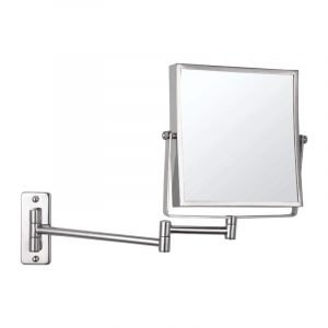 Magnification Mirror Square Chrome