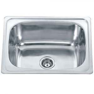 Single 45L Laundry Trough 630x470