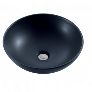 Matt Black Round Basin
