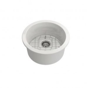 Cuisine Round 47 Inset / Undermount Fine Fireclay Sink
