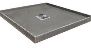 UNIVERSAL SHOWER BASE WITH CENTRE WASTE WITH LID