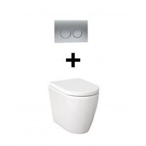 Narva Rimless Floor Mounted Pan