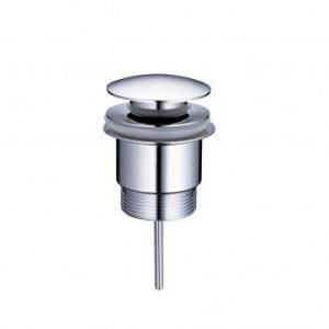 Universal 32/40mm Two Piece Mushroom brass Pop-up Waste