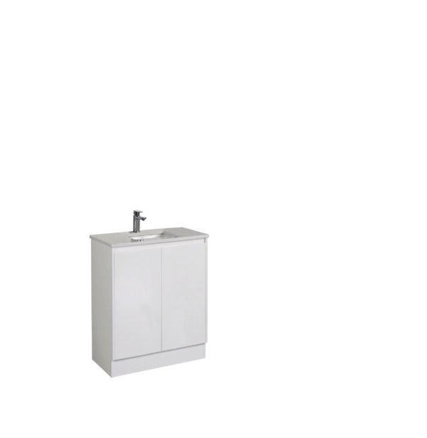 600MM, CERAMIC TOP, PLAIN WHITE