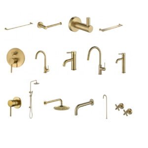 Brushed Brass Gold Bathroom Package- SAVE UP TO- 40%