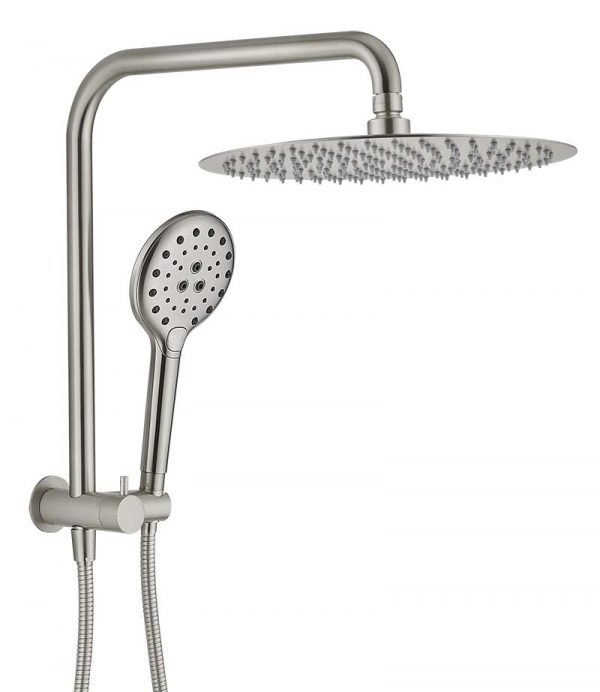 Twin Shower On Half Rail