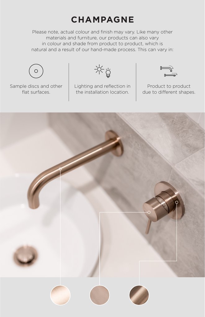 Round Wall Shower, 200mm rose, 300mm arm - Image 3