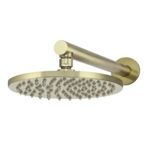 Round Wall Shower, 200mm rose, 300mm arm