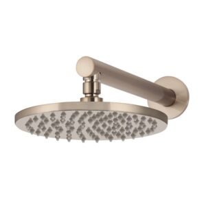 Round Wall Shower, 200mm rose, 300mm arm