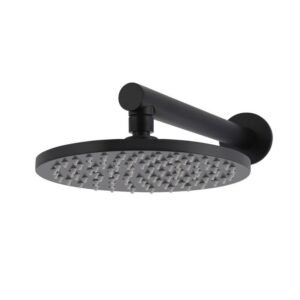 Round Wall Shower, 200mm rose, 300mm arm
