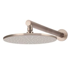 Round Wall Shower 300mm rose, 400mm arm