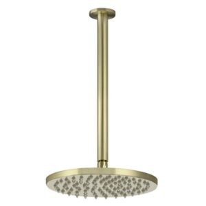 Round Ceiling Shower 200mm rose, 300mm dropper