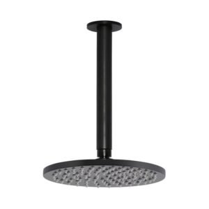 Round Ceiling Shower 200mm rose, 300mm dropper