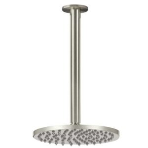 Round Ceiling Shower 200mm Rose, 300mm Dropper
