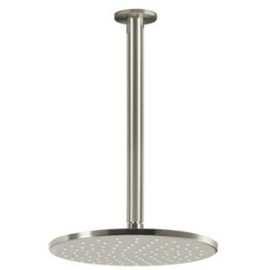 Round Ceiling Shower 250mm Rose, 300mm Dropper