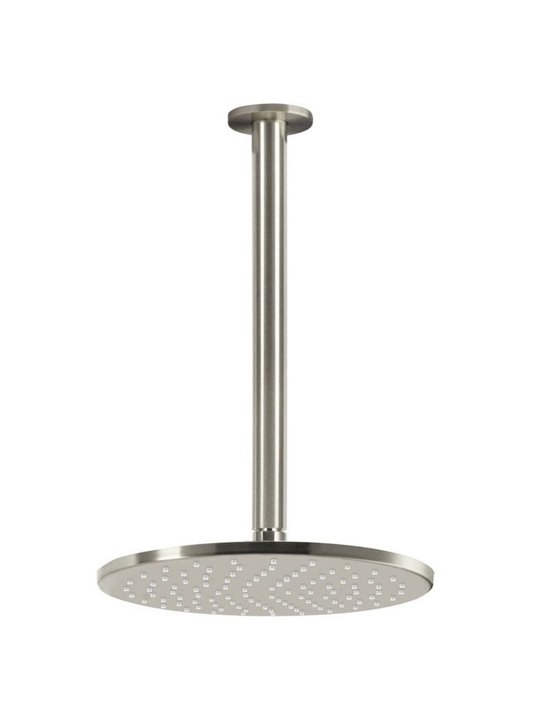 Round Ceiling Shower 250mm Rose, 300mm Dropper