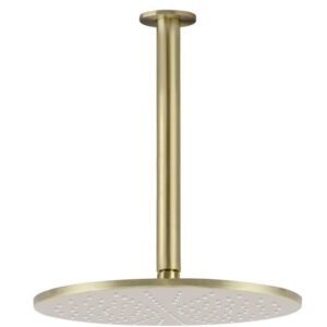 Round Ceiling Shower 300mm rose, 300mm dropper