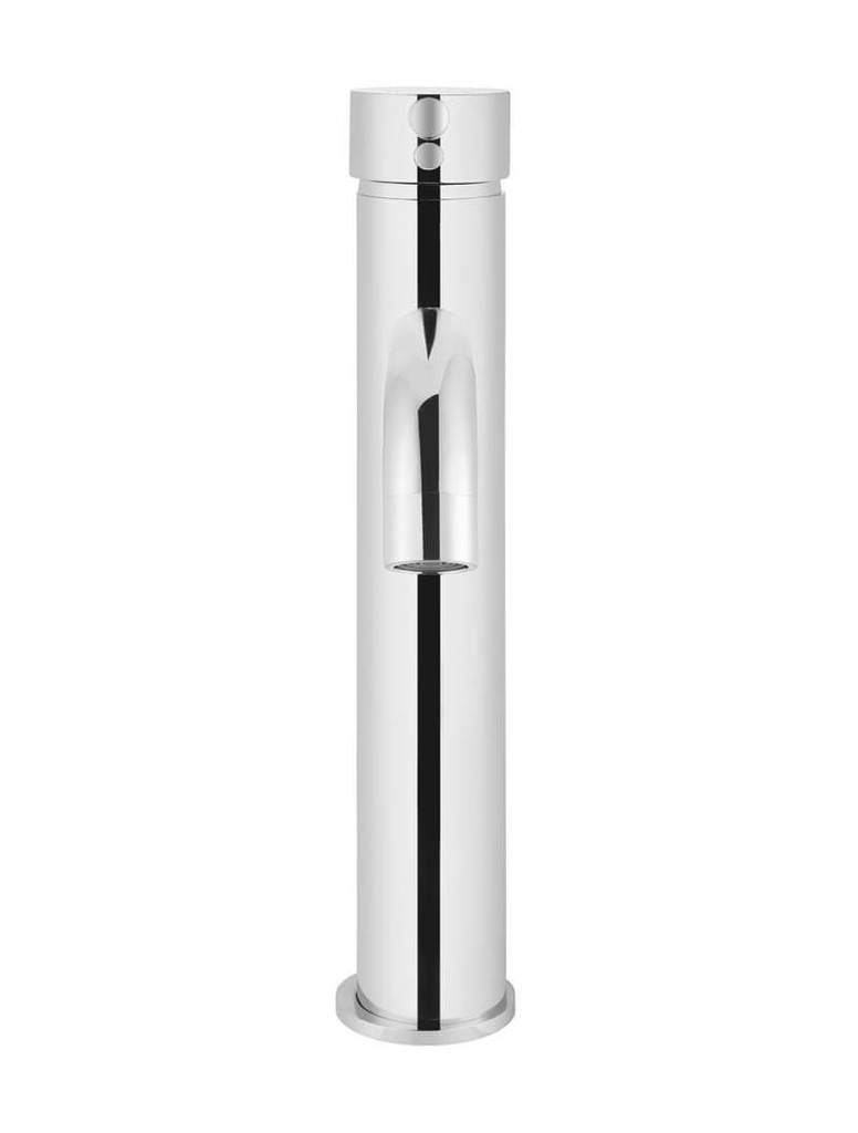 Round Tall Basin Mixer Curved - Image 3
