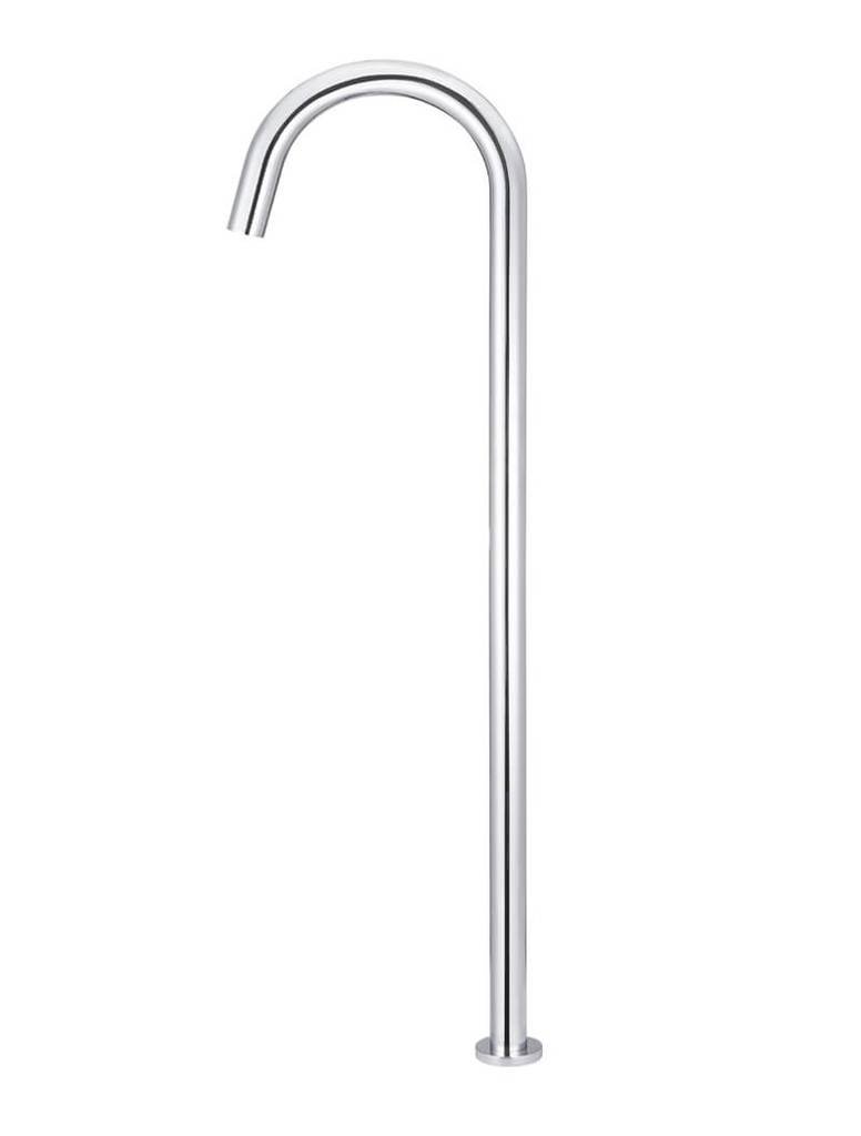 Round Freestanding Bath Spout - Image 2