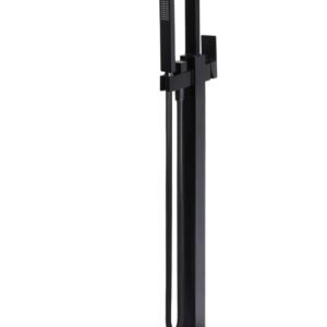 Square Freestanding Bath Spout and Hand Shower