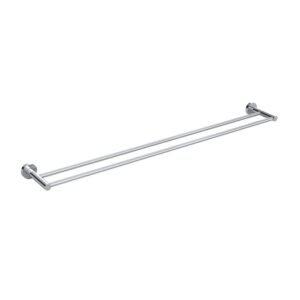 Round Double Towel Rail 900mm
