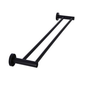 Round Double Towel Rail 900mm