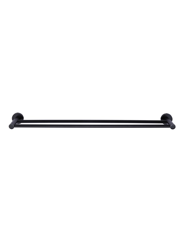 Round Double Towel Rail 900mm - Image 2