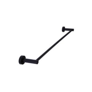 Round Single Towel Rail 600mm