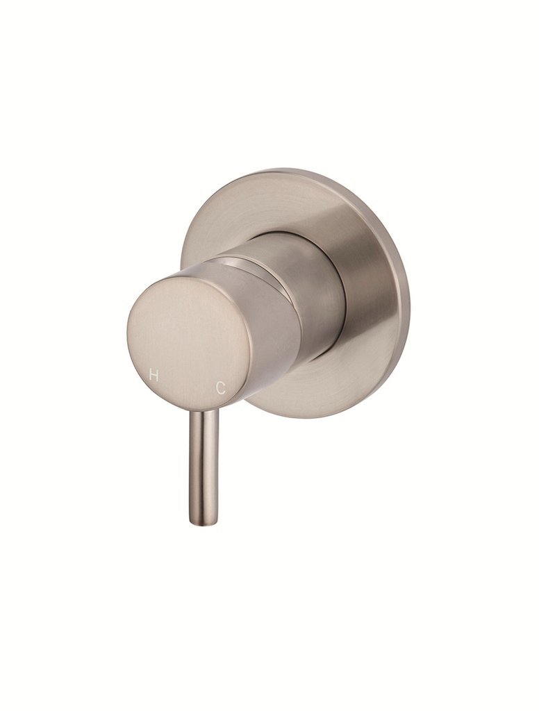 Round Wall Mixer short pin-lever