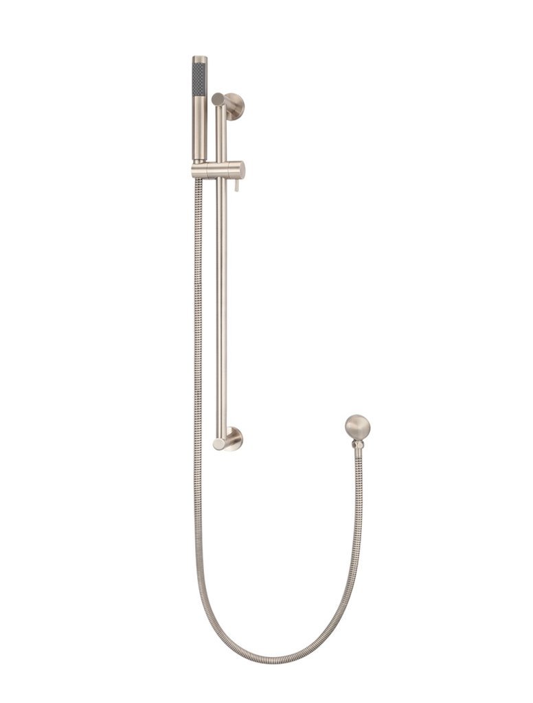 Round Shower on Rail Column