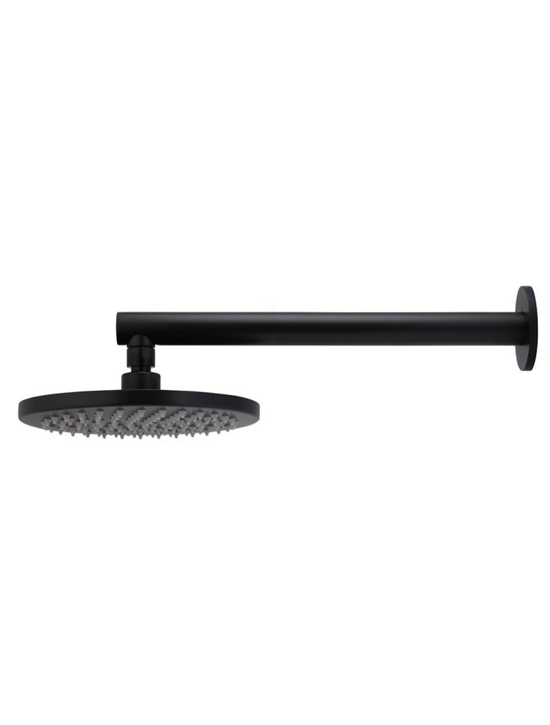 Round Wall Shower, 200mm rose, 400mm arm - Image 2