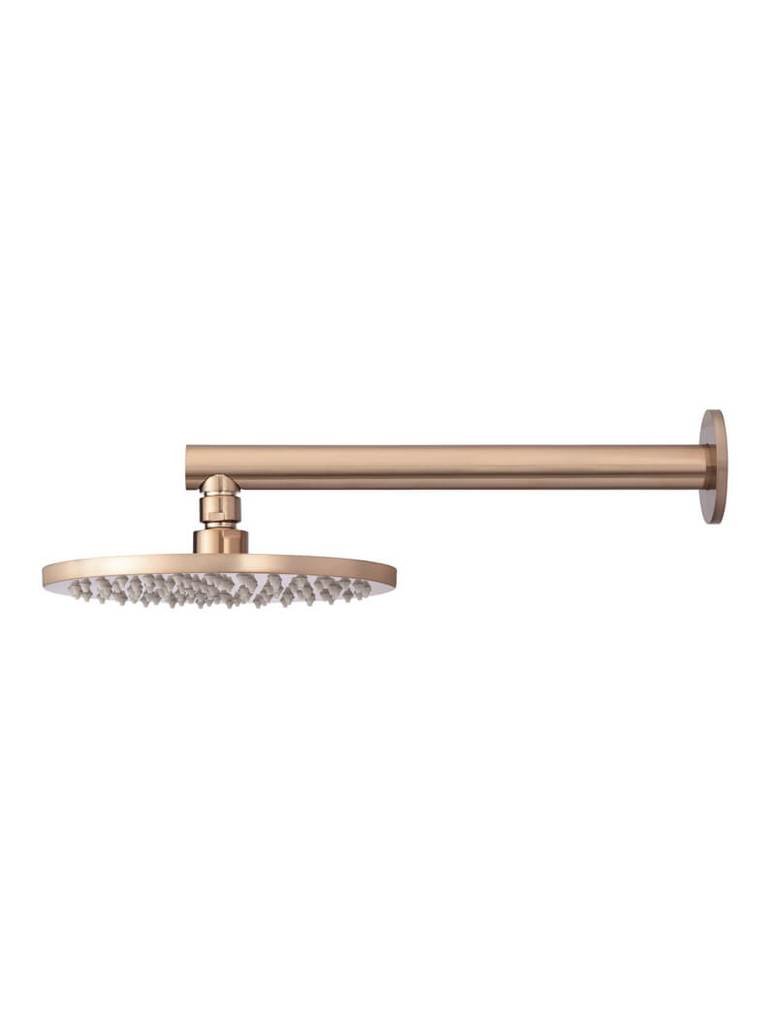 Round Wall Shower, 200mm rose, 300mm arm - Image 2