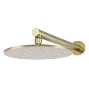 Round Wall Shower 300mm rose, 400mm arm