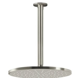 Round Ceiling Shower 300mm Rose, 300mm Dropper