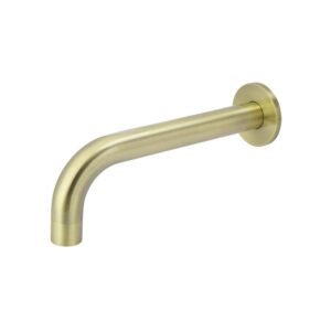 Round Curved Basin Wall Spout