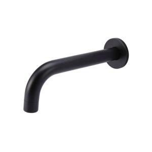 Round Curved Basin Wall Spout