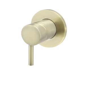 Round Wall Mixer short pin-lever