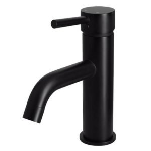 MEIR ROUND BASIN MIXER CURVED