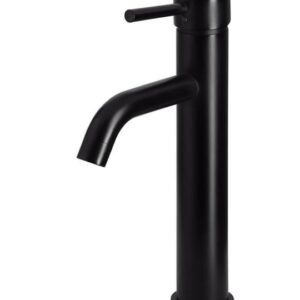 MEIR ROUND TALL BASIN MIXER CURVED
