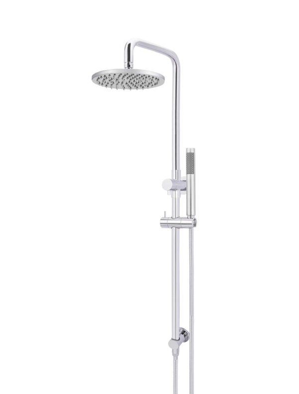 polished-chrome, single, 200mm