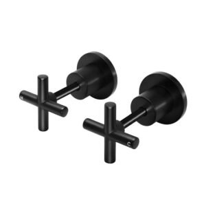 MEIR ROUND CROSS HANDLE JUMPER VALVE WALL TOP ASSEMBLIES