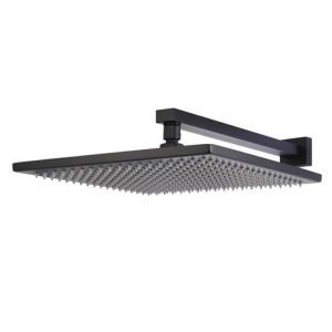 MEIR SQUARE WALL SHOWER W/300MM SHOWER ROSE W/400MM ARM